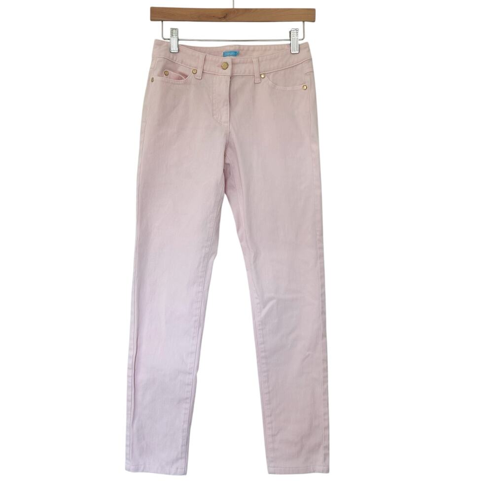 J. McLaughlin Pink Skinny Jeans Sz 0